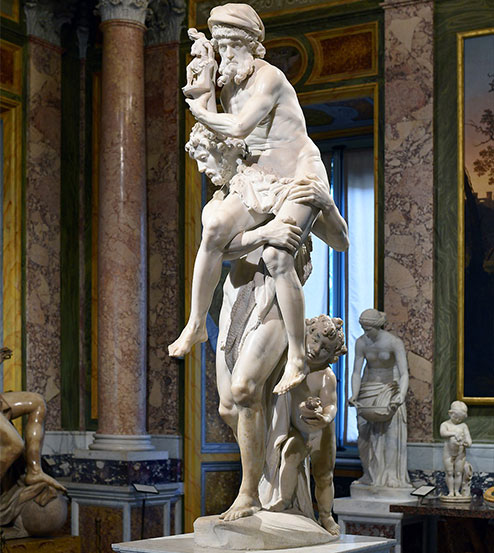 Die SkulpturÄneas undAnchises von GianLorenzo Bernini