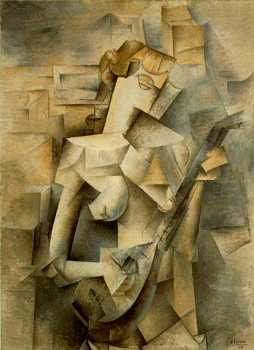 Kubistische Skulptur von George Braque - Analytischer Kubismus