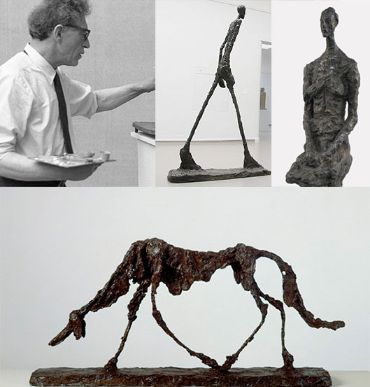 Skulptur Alberto Giacometti