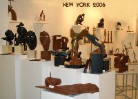 Ausstellung unserer Skulpturen in der New York Art Gallery, limitierte Editionen von Bronzeskulpturen verschiedener Künstler.